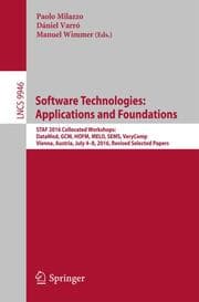 Cover von Software Technologies: Applications and Foundations