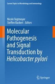 Cover von Molecular Pathogenesis and Signal Transduction by Helicobacter pylori
