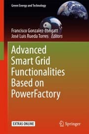 Cover von Advanced Smart Grid Functionalities Based on PowerFactory