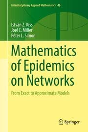 Cover von Mathematics of Epidemics on Networks