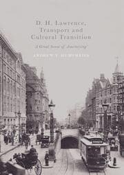 Cover von D. H. Lawrence, Transport and Cultural Transition