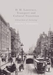 Cover von D. H. Lawrence, Transport and Cultural Transition