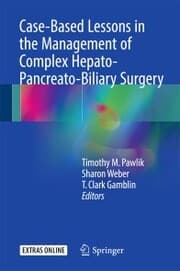 Cover von Case-Based Lessons in the Management of Complex Hepato-Pancreato-Biliary Surgery