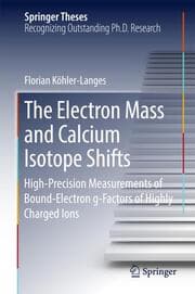 Cover von The Electron Mass and Calcium Isotope Shifts