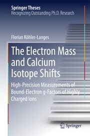 Cover von The Electron Mass and Calcium Isotope Shifts