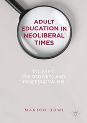 Cover von Adult Education in Neoliberal Times