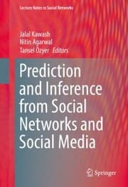 Cover von Prediction and Inference from Social Networks and Social Media