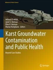 Cover von Karst Groundwater Contamination and Public Health