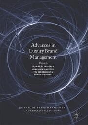 Cover von Advances in Luxury Brand Management