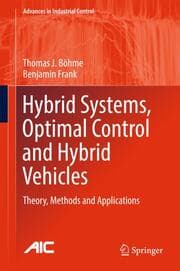 Cover von Hybrid Systems, Optimal Control and Hybrid Vehicles