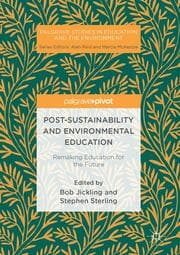 Cover von Post-Sustainability and Environmental Education