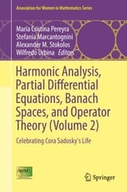 Cover von Harmonic Analysis, Partial Differential Equations, Banach Spaces, and Operator Theory (Volume 2)