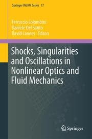 Cover von Shocks, Singularities and Oscillations in Nonlinear Optics and Fluid Mechanics