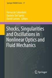 Cover von Shocks, Singularities and Oscillations in Nonlinear Optics and Fluid Mechanics