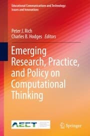 Cover von Emerging Research, Practice, and Policy on Computational Thinking