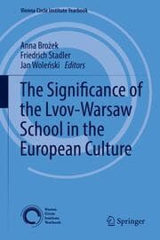 Cover von The Significance of the Lvov-Warsaw School in the European Culture