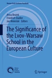 Cover von The Significance of the Lvov-Warsaw School in the European Culture