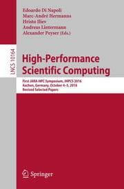 Cover von High-Performance Scientific Computing