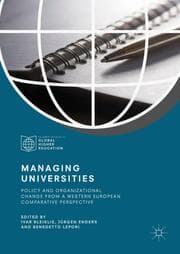 Cover von Managing Universities