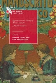 Cover von Approaches to the History of Written Culture