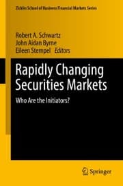 Cover von Rapidly Changing Securities Markets