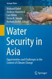 Cover von Water Security in Asia