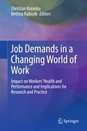Cover von Job Demands in a Changing World of Work