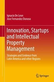 Cover von Innovation, Startups and Intellectual Property Management