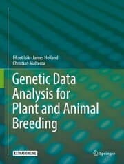 Cover von Genetic Data Analysis for Plant and Animal Breeding