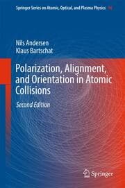 Cover von Polarization, Alignment, and Orientation in Atomic Collisions