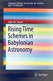 Cover von Rising Time Schemes in Babylonian Astronomy