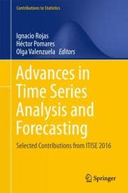 Cover von Advances in Time Series Analysis and Forecasting