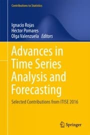 Cover von Advances in Time Series Analysis and Forecasting