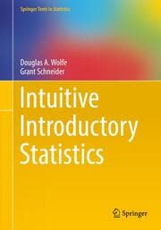 Cover von Intuitive Introductory Statistics
