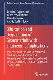 Cover von Bifurcation and Degradation of Geomaterials with Engineering Applications