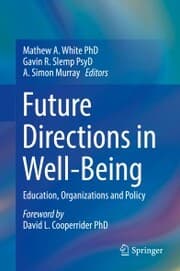 Cover von Future Directions in Well-Being