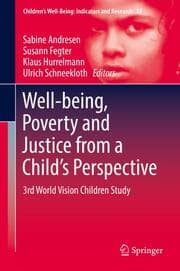 Cover von Well-being, Poverty and Justice from a Childs Perspective