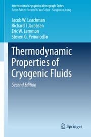 Cover von Thermodynamic Properties of Cryogenic Fluids