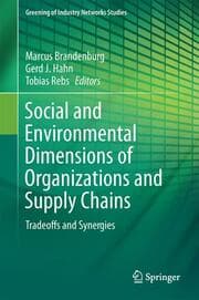 Cover von Social and Environmental Dimensions of Organizations and Supply Chains