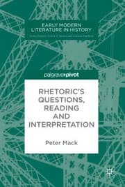 Cover von Rhetoric's Questions, Reading and Interpretation