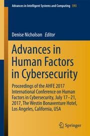Cover von Advances in Human Factors in Cybersecurity