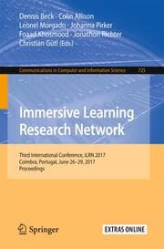 Cover von Immersive Learning Research Network