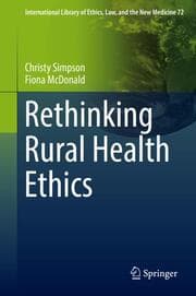 Cover von Rethinking Rural Health Ethics