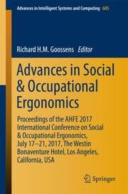 Cover von Advances in Social & Occupational Ergonomics