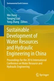 Cover von Sustainable Development of Water Resources and Hydraulic Engineering in China