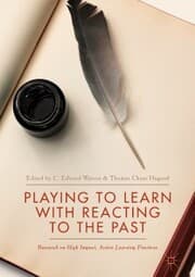 Cover von Playing to Learn with Reacting to the Past