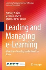 Cover von Leading and Managing e-Learning
