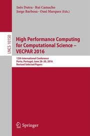 Cover von High Performance Computing for Computational Science - VECPAR 2016