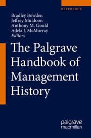 Cover von The Palgrave Handbook of Management History