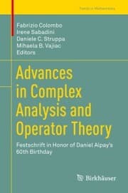 Cover von Advances in Complex Analysis and Operator Theory